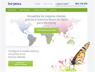 segmentador online pasos contratacion web marketing informa