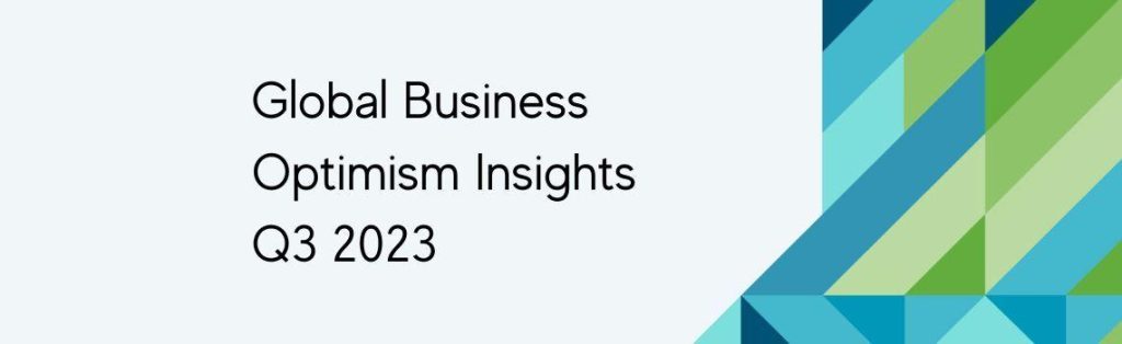 Perspectivas del optimismo empresarial global T3 2023